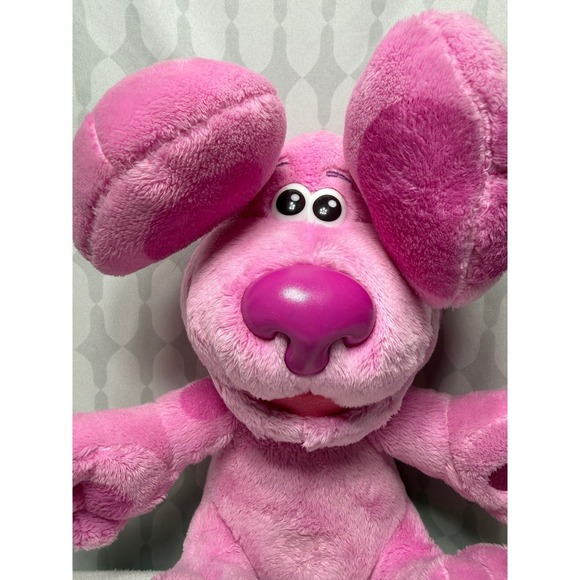 Other - Blues Clues Pink Plush Dog Talking Interactive Light Up Toy Animated